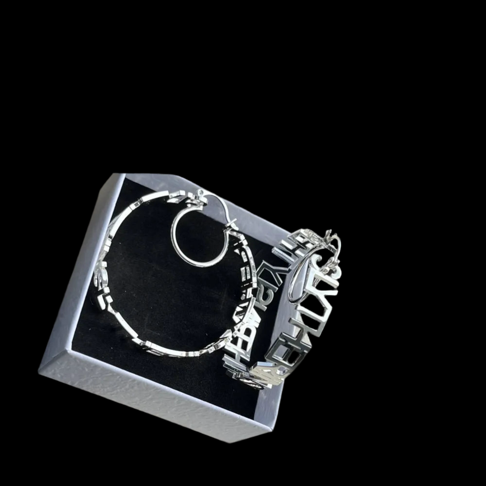 Huggie Round Earrings