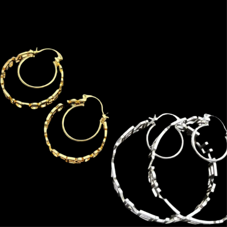 Huggie Round Earrings