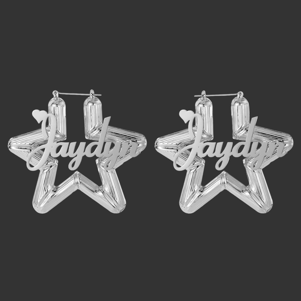 "Once Upon A Star" Bamboo Hoops