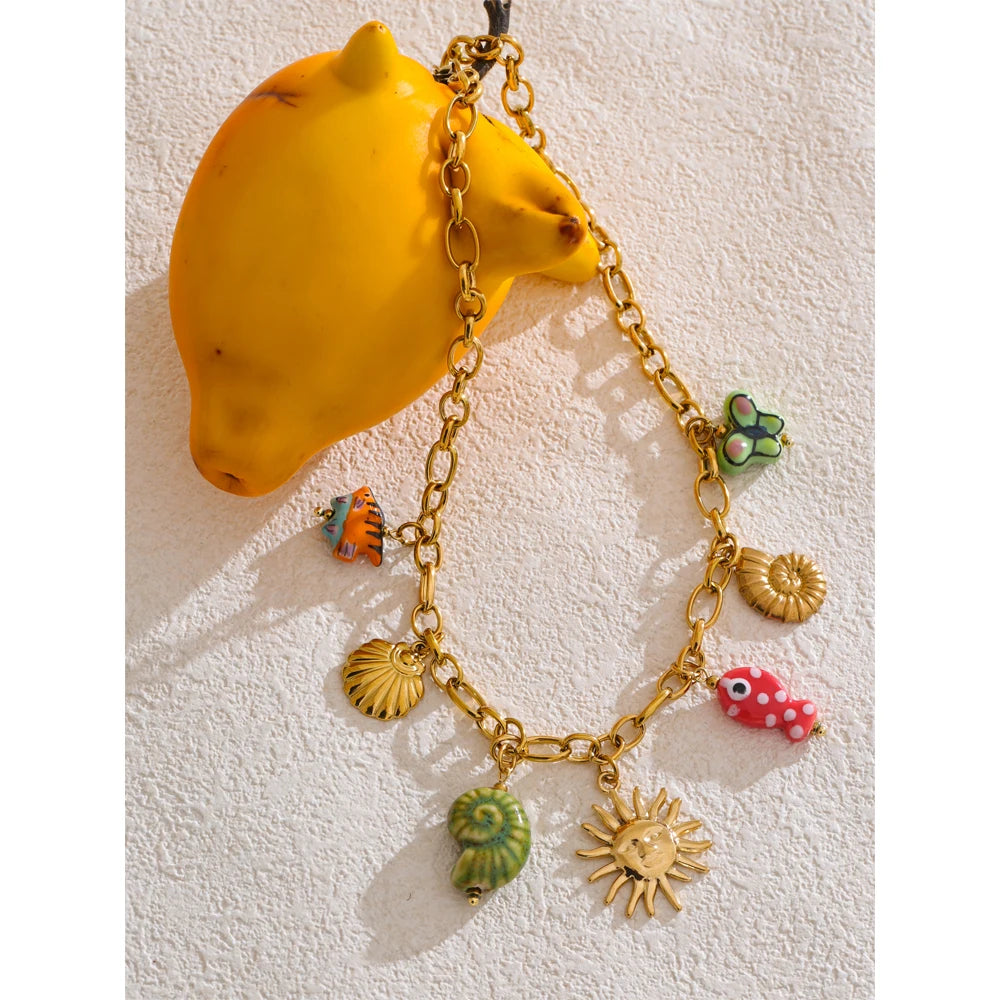 Butterfly Sun Drop Necklace