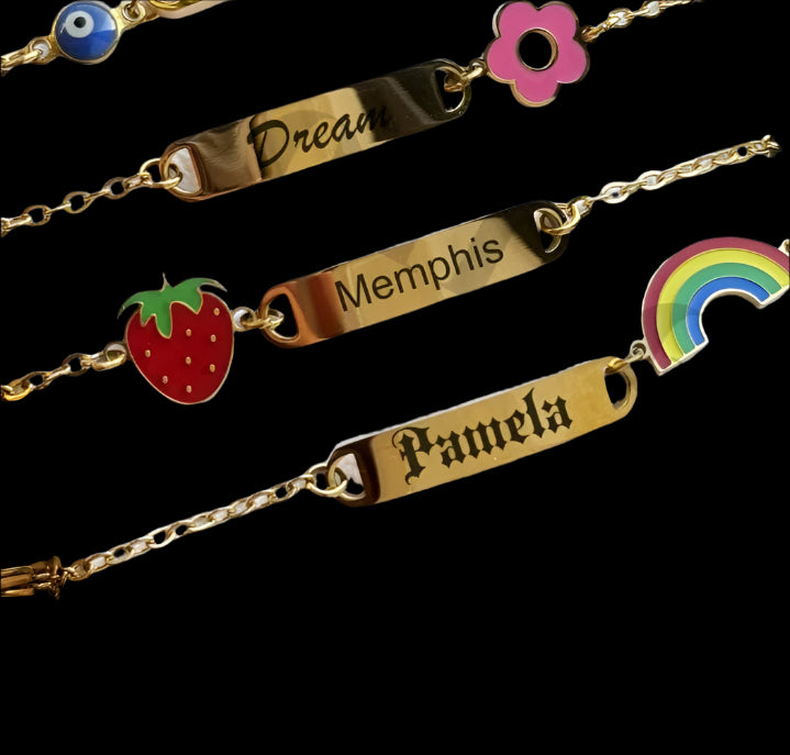 Baby Engraved Letter ID