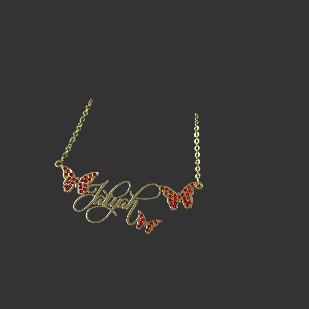 "Fly High" Nameplate