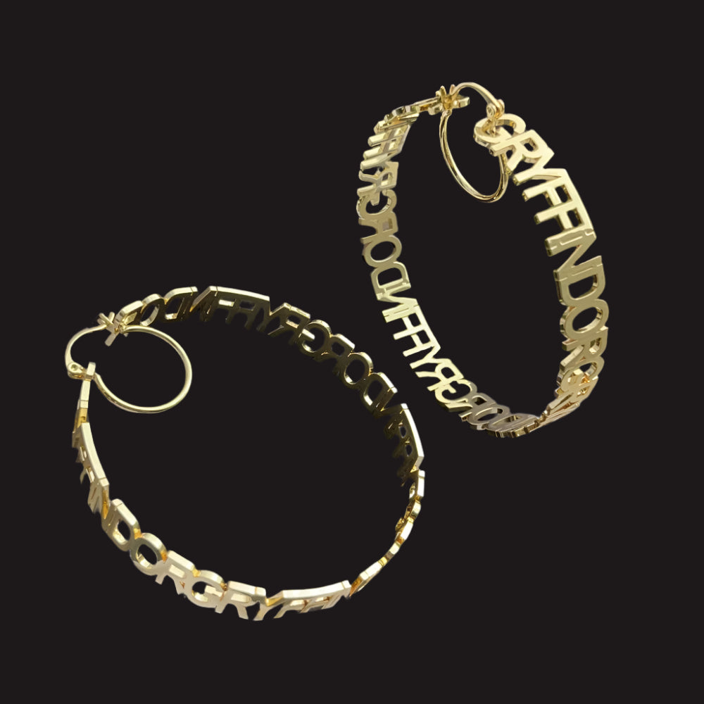 Huggie Round Earrings